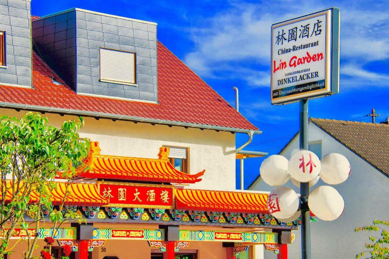 Gaststaette Lin Garden Untergruppenbach Exterior foto